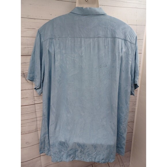 Campia Moda Button Up Shirt Mens XL Short Sleeve Hawaiian Floral Print New $50. - Picture 5 of 10